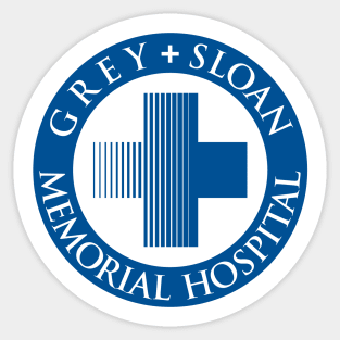 Grey + Sloan Memorial Hospital (Variant) Sticker